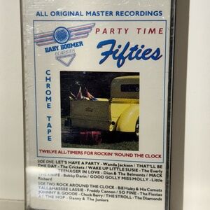Party Time Fifties Chrome Cassette Tape